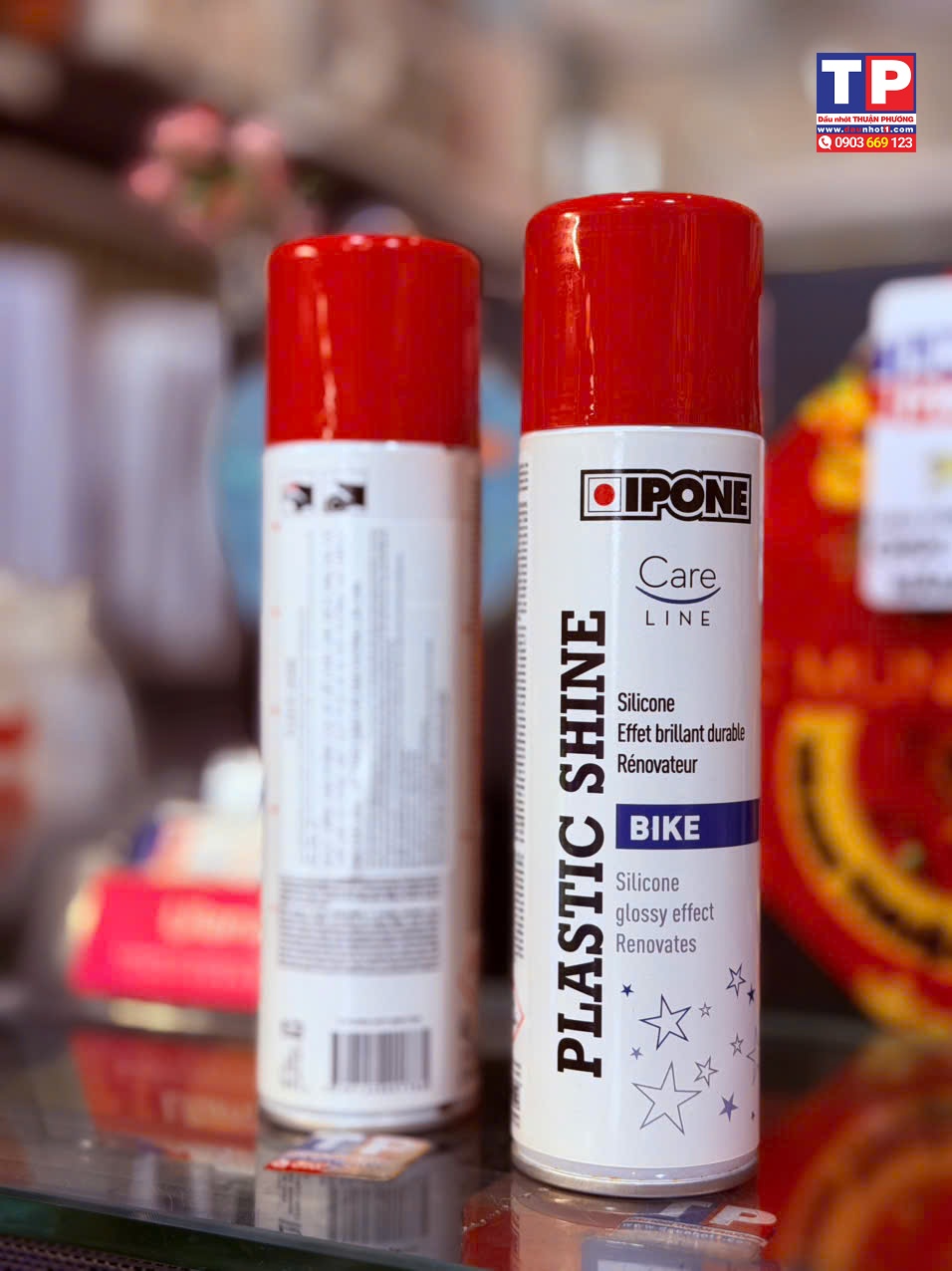 Bảo dưỡng và phục hồi nhựa IPONE Plastic Shine 250ml