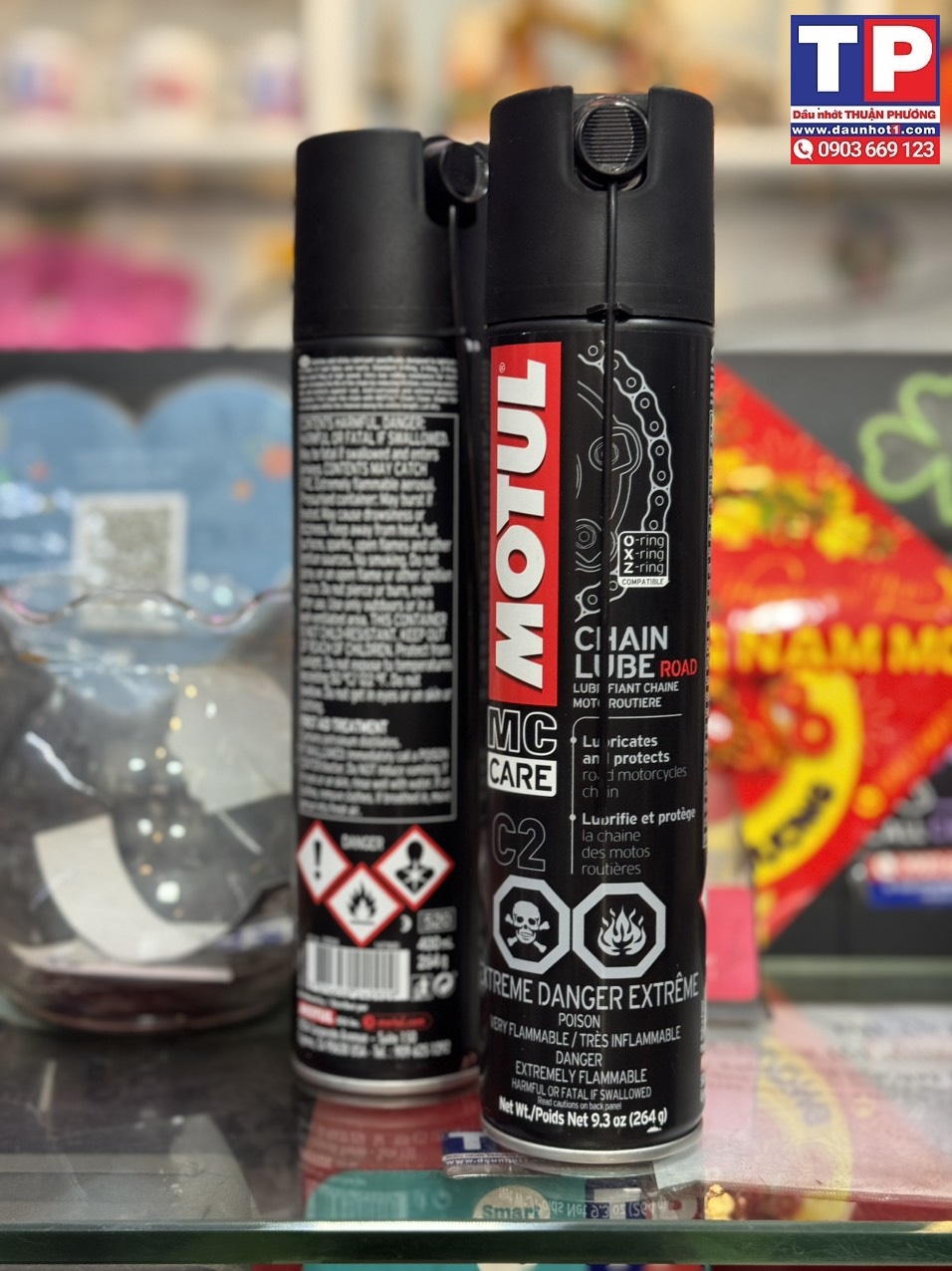 Bôi trơn xích Motul C4