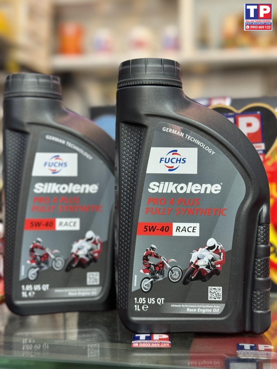 Nhớt Fuchs Silkolene Pro 4 PLUS RACE 5W40 1L