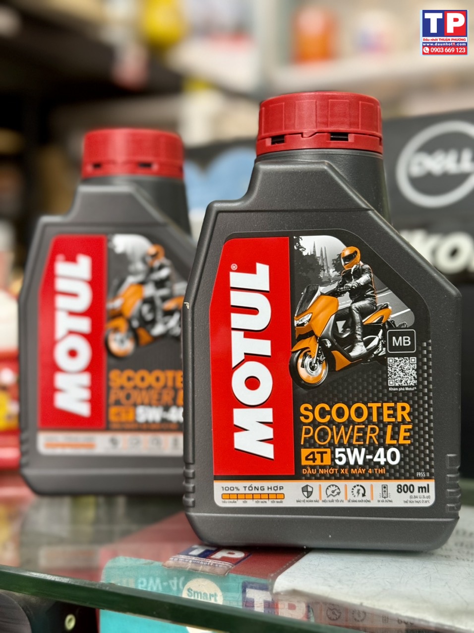 Nhớt Motul Scooter Power 5W40 800ml