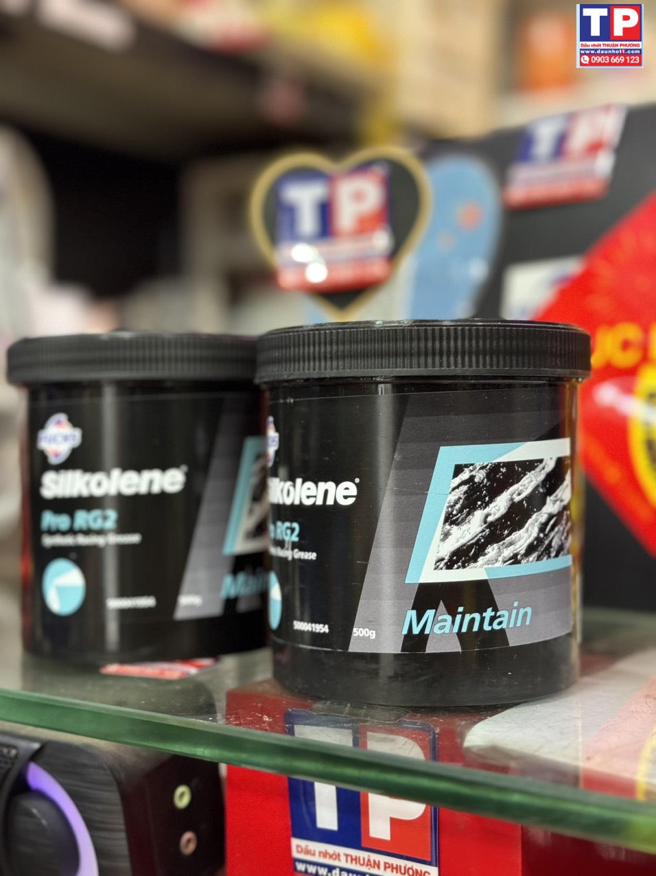 Combo 2 hũ Mỡ bò chịu nhiệt Fuchs Silkolene Pro RG2 Grease