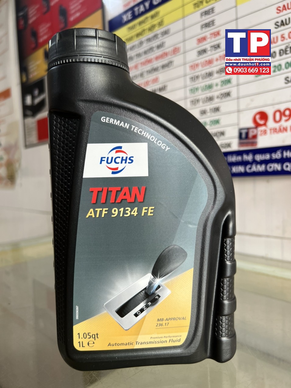 Dầu hộp số tự động Fuchs TITAN ATF 9134 FE 1L
