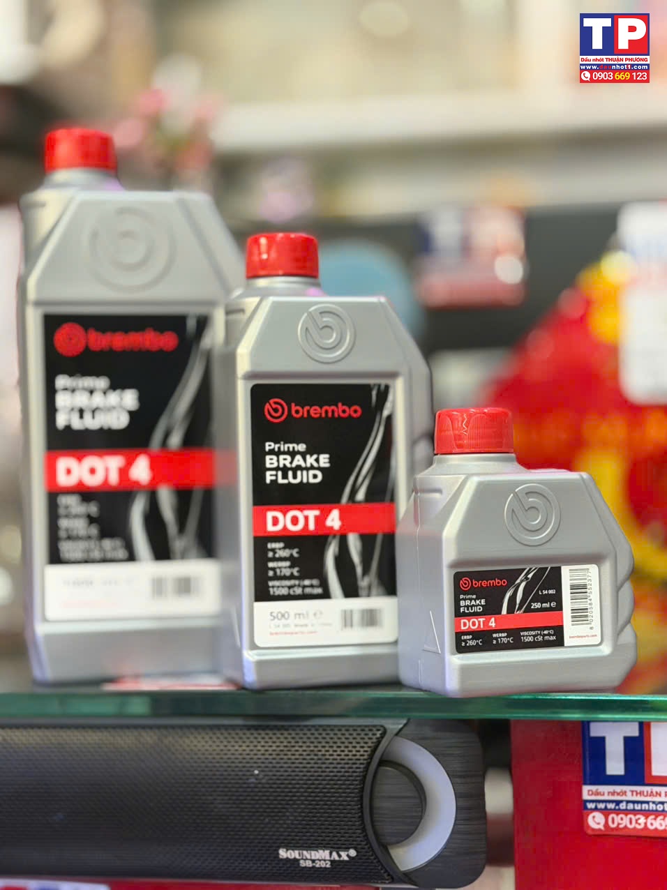 Dầu phanh Brembo DOT4 500ml