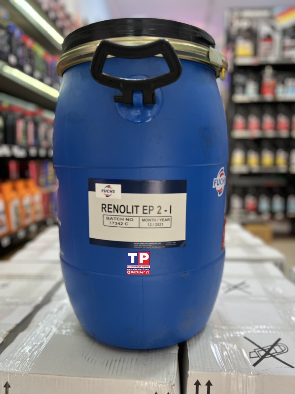 Mỡ bò chịu nhiệt Fuchs Renolit Ep2-1