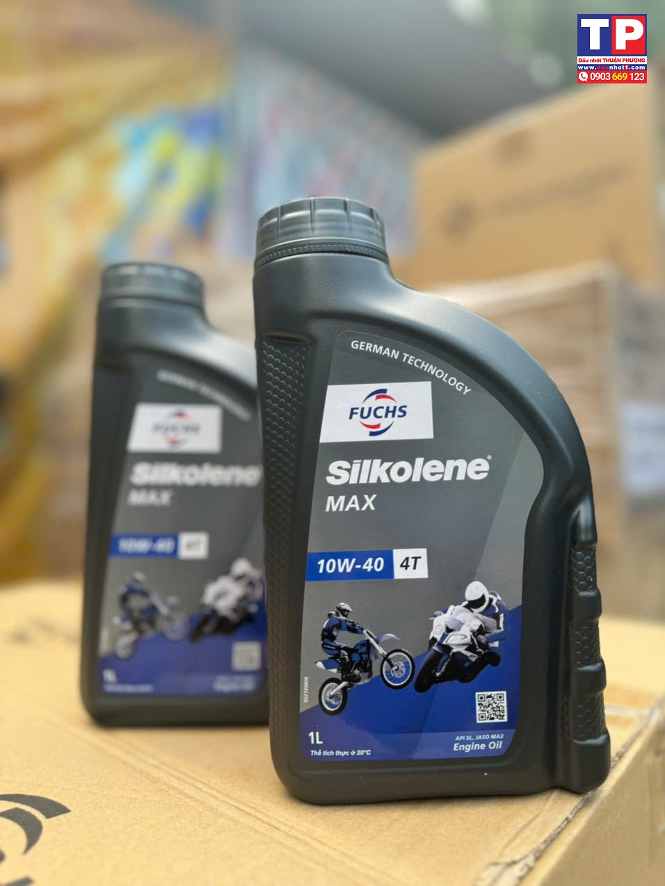 Nhớt Fuchs Silkolene MAX 10W40 1000ml