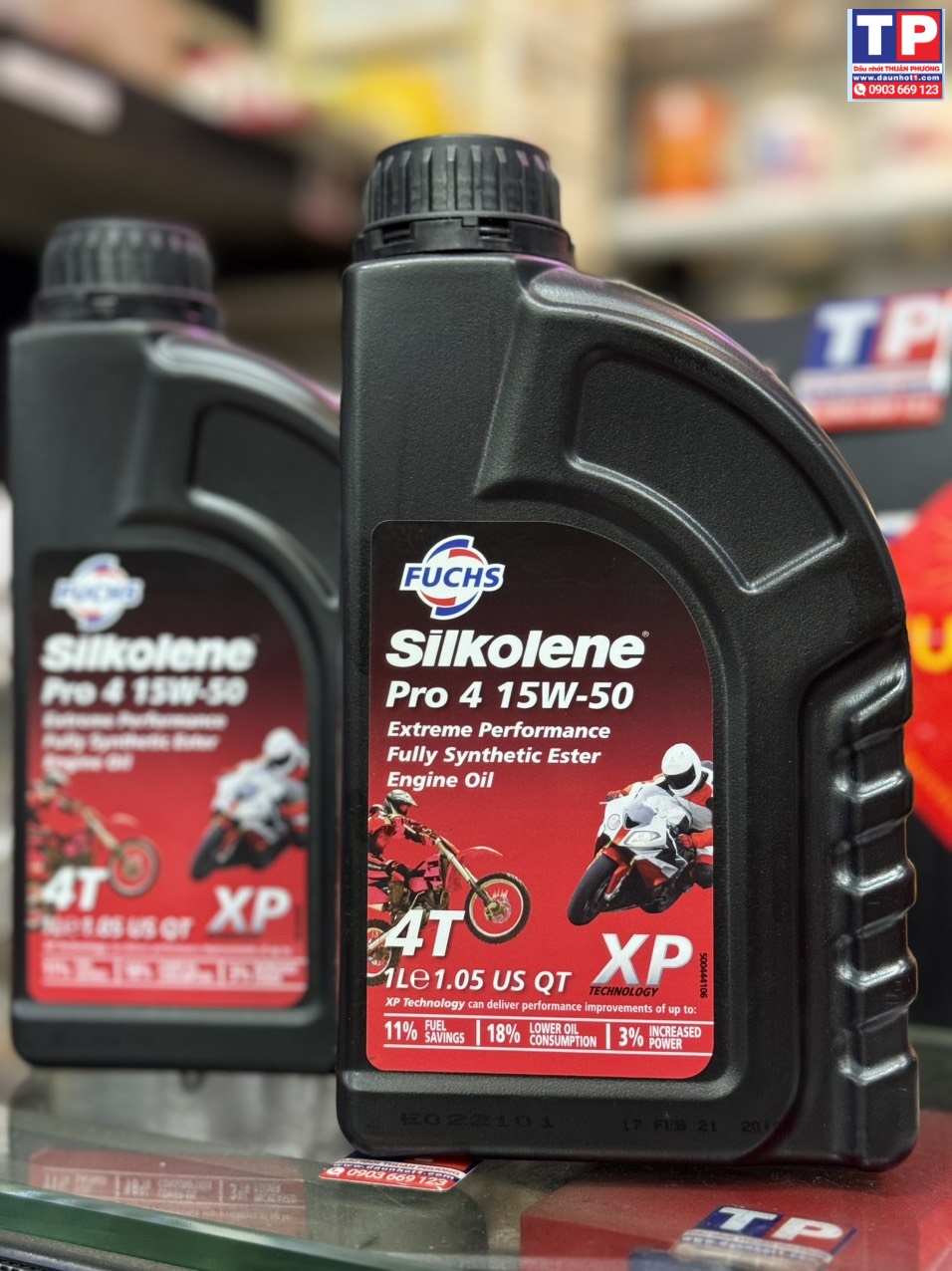 Nhớt Fuchs Silkolene Pro 4 15W50 XP 1L