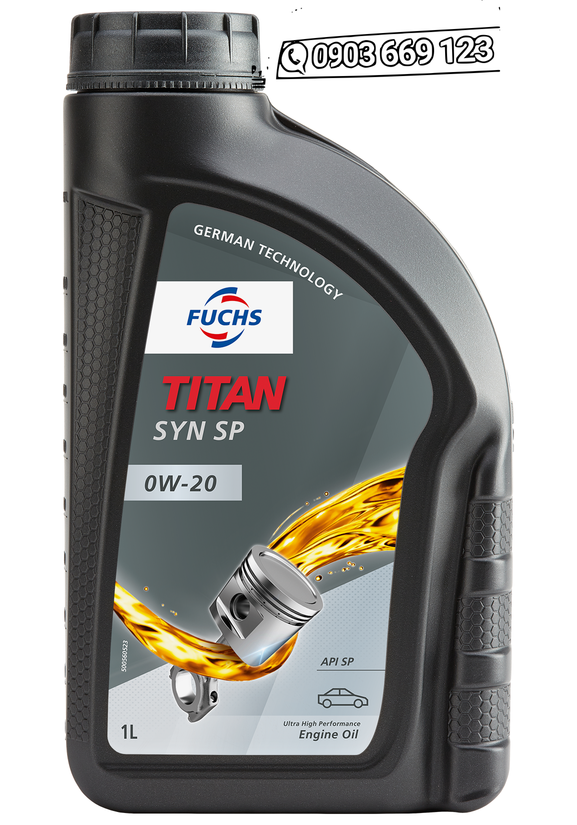 Nhớt Fuchs Titan Syn Sn+ SAE 0W-20 4L