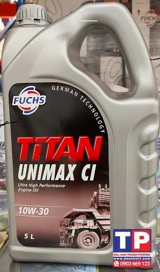 Nhớt Fuchs Titan Unimax CI 10W30 5L
