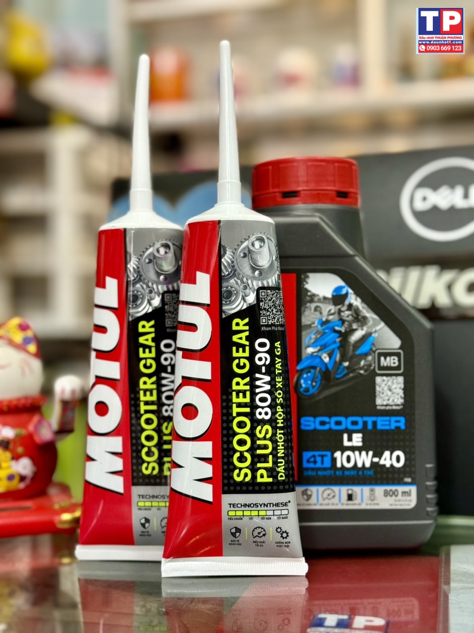 Nhớt hộp số Motul Scooter Gear Plus 80W90 120ml