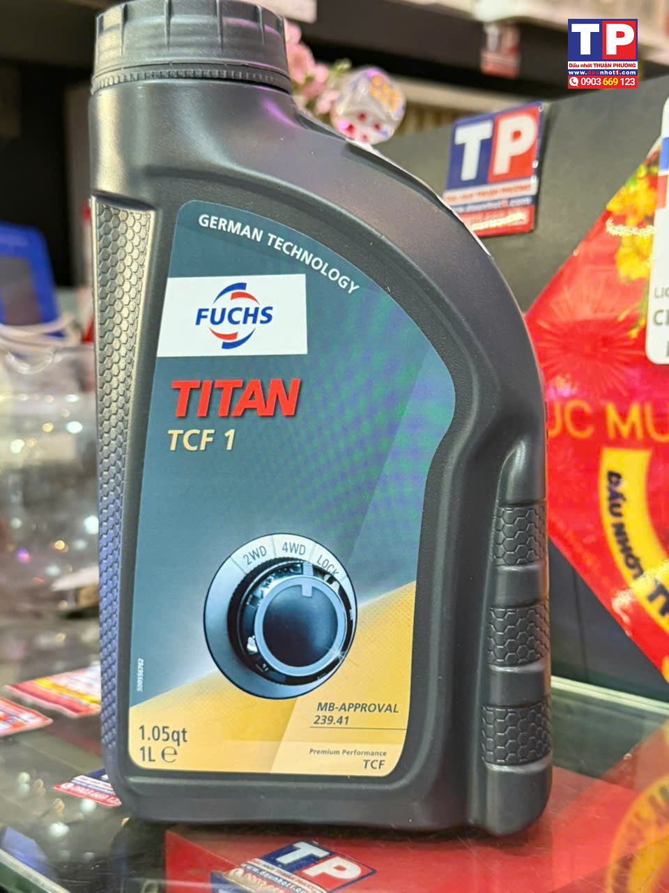 Nhớt hộp số phụ Fuchs Titan TCF-1 1L