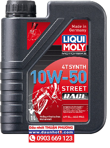 Nhớt Liqui Moly Street Race 4T 10W50 1L 