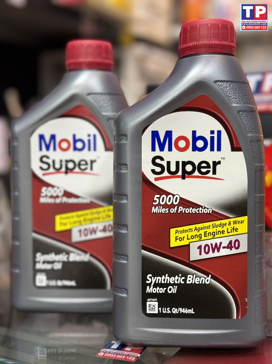 Nhớt MOBIL SUPER 5000 10W40 946ml