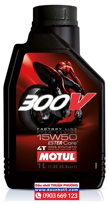 Nhớt Motul 300V 15W50 1L