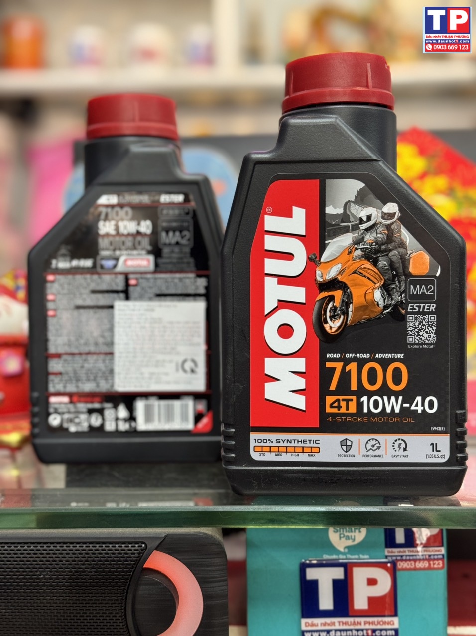Nhớt Motul 7100 10W40 1L Pháp
