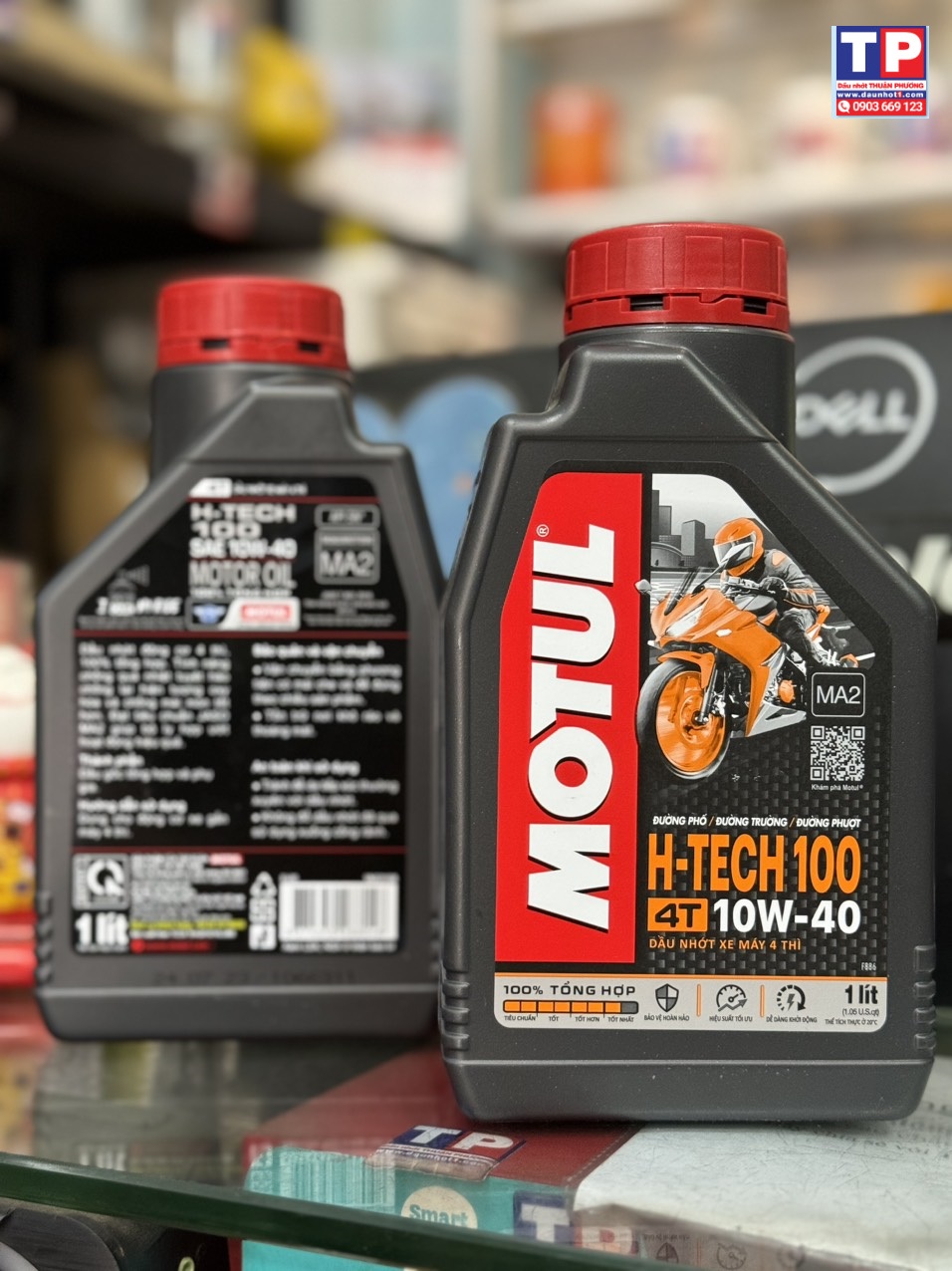 Nhớt Motul H-Tech 100 10w40 1L