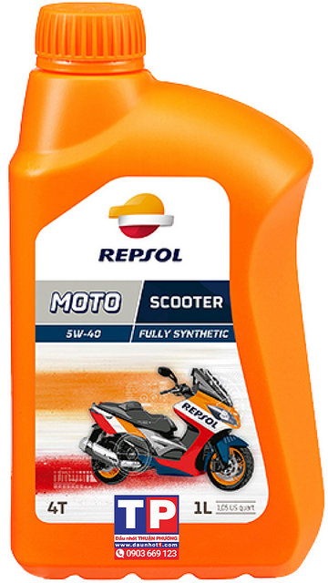 Nhớt Repsol Moto Scooter 5W40 1L