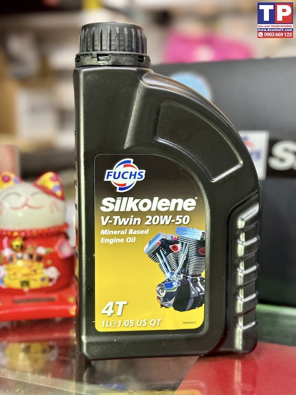 Nhớt V-tiwn 20W50 Fuchs Silkolene 1L