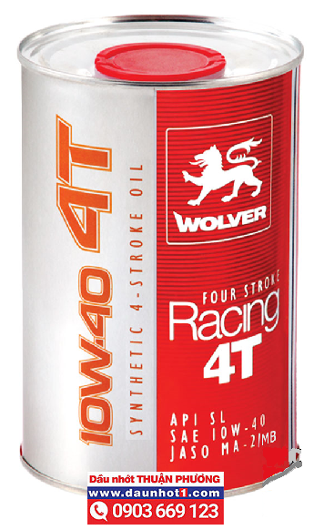 Nhớt Wolver Racing 4T 1L 