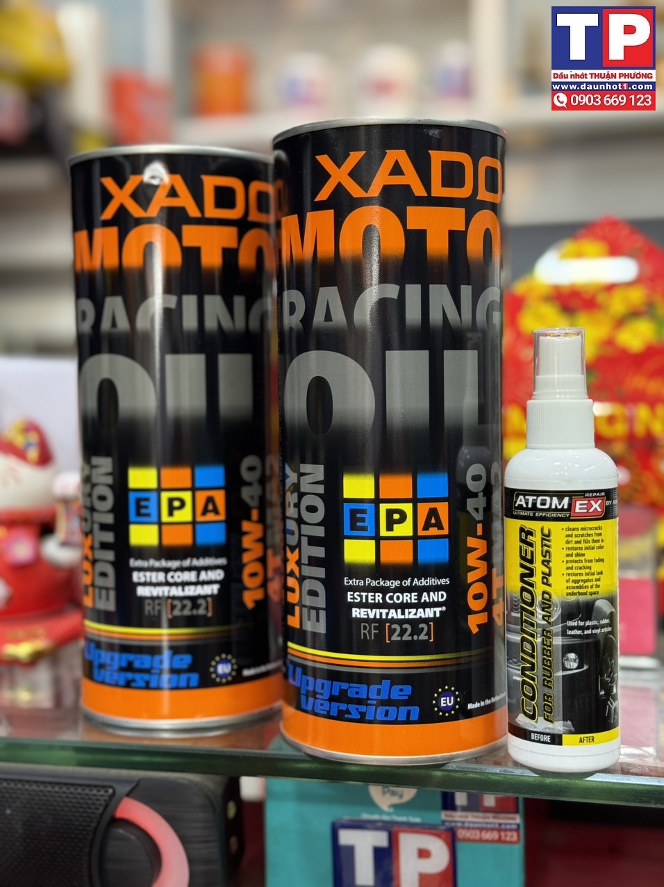 Nhớt Xado Racing 10W40 NEW RF 22.2 1L